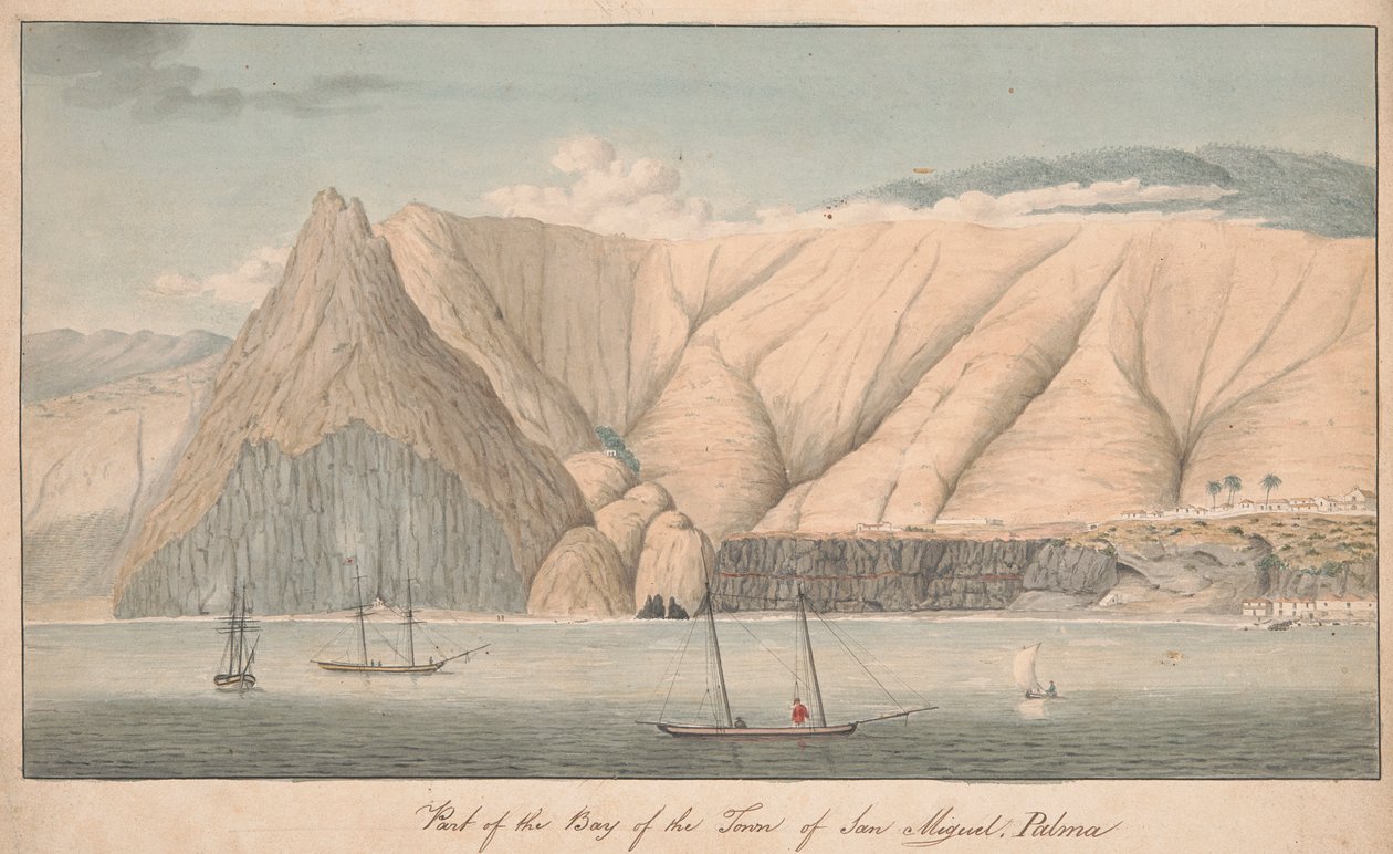 Parte de la Bahía del Pueblo de San Miguel, La Palma de Alfred Diston