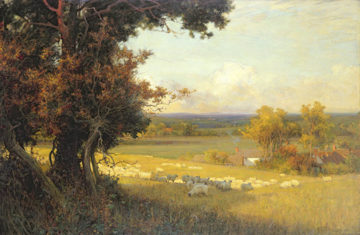 El valle dorado de Alfred East