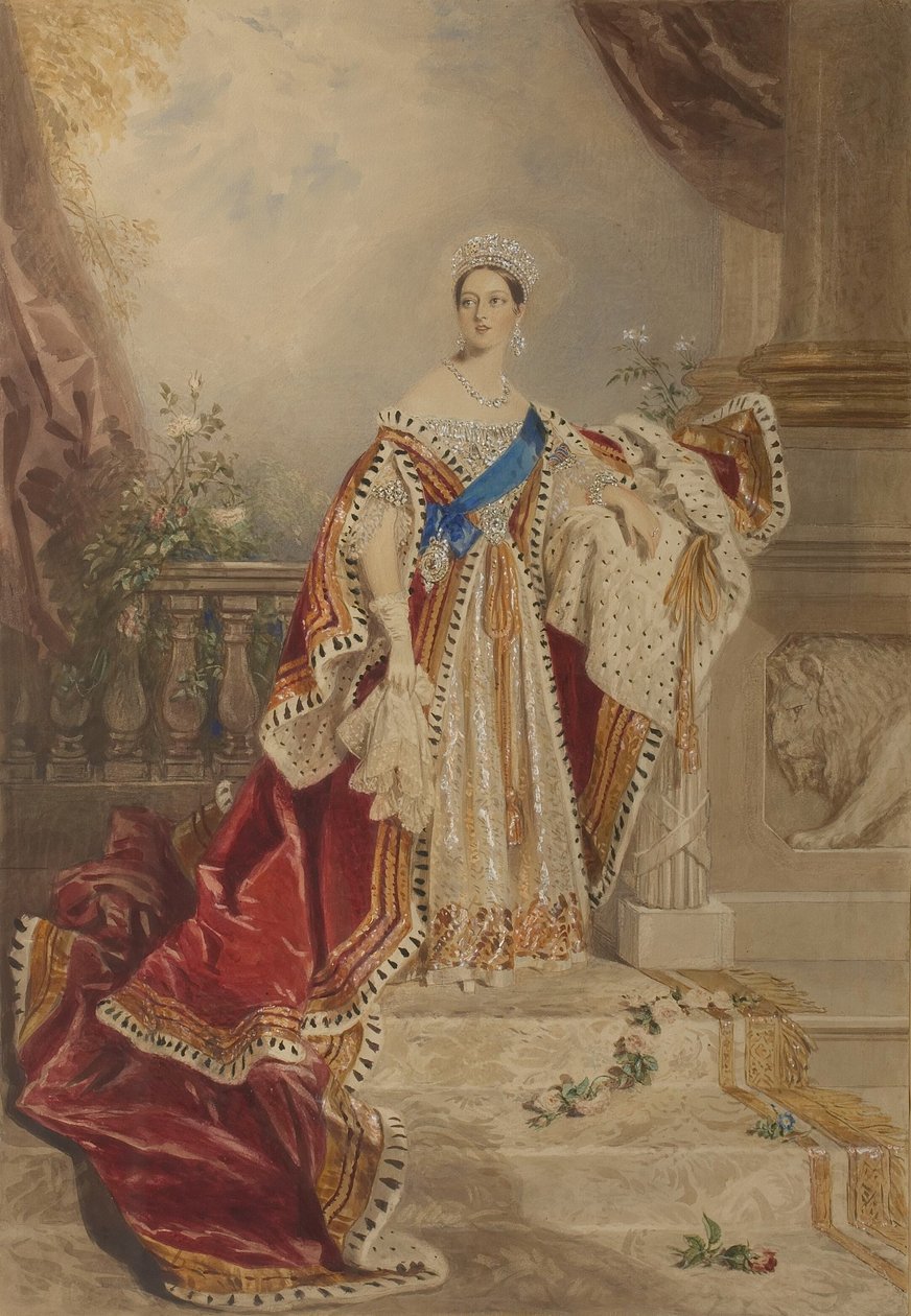 Holandés: Reina Victoria de Inglaterra Reina Victoria de Inglaterra de Alfred Edward Chalon