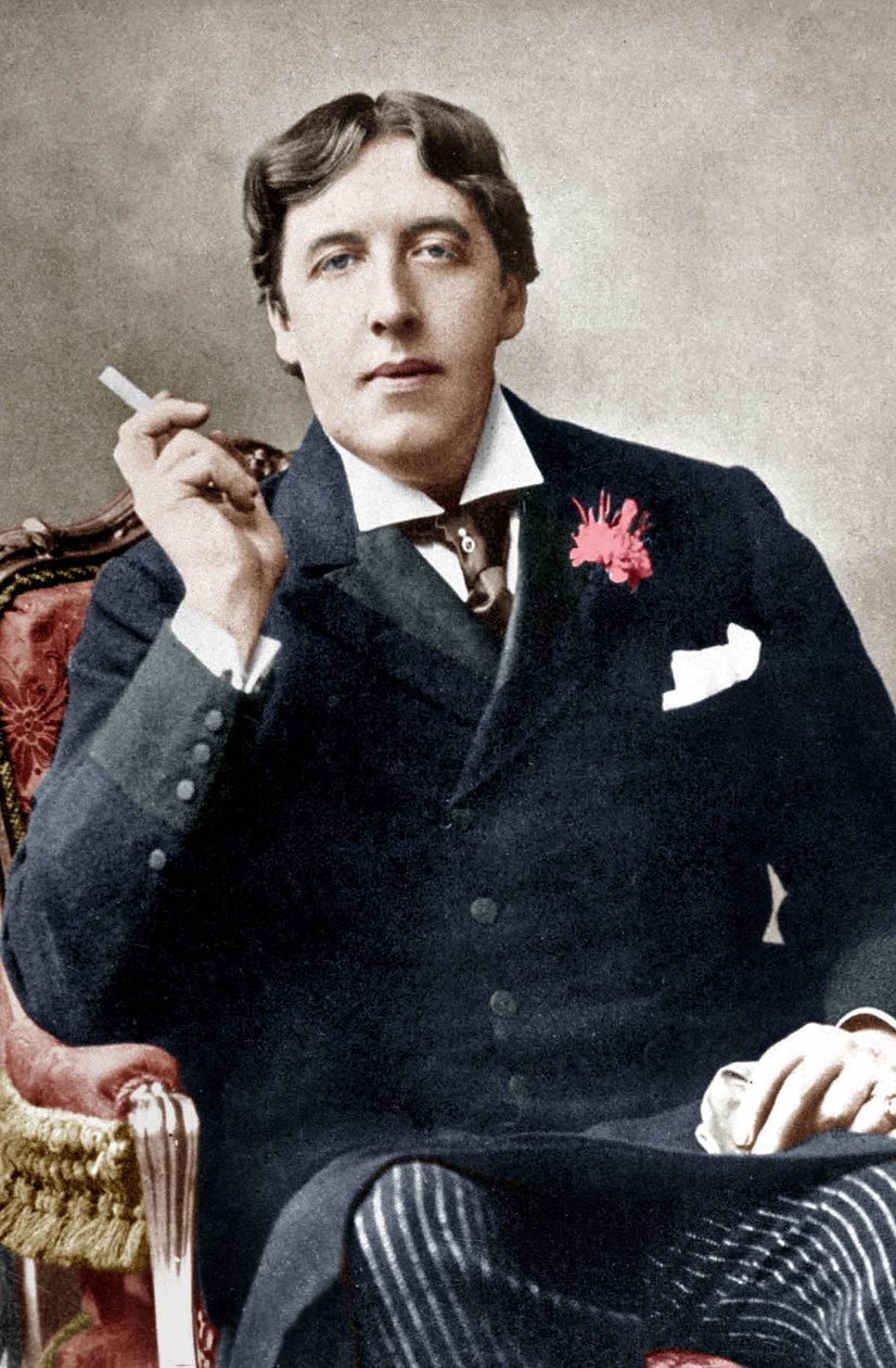 Oscar Wilde, c. 1892 de Alfred Ellis and Walery