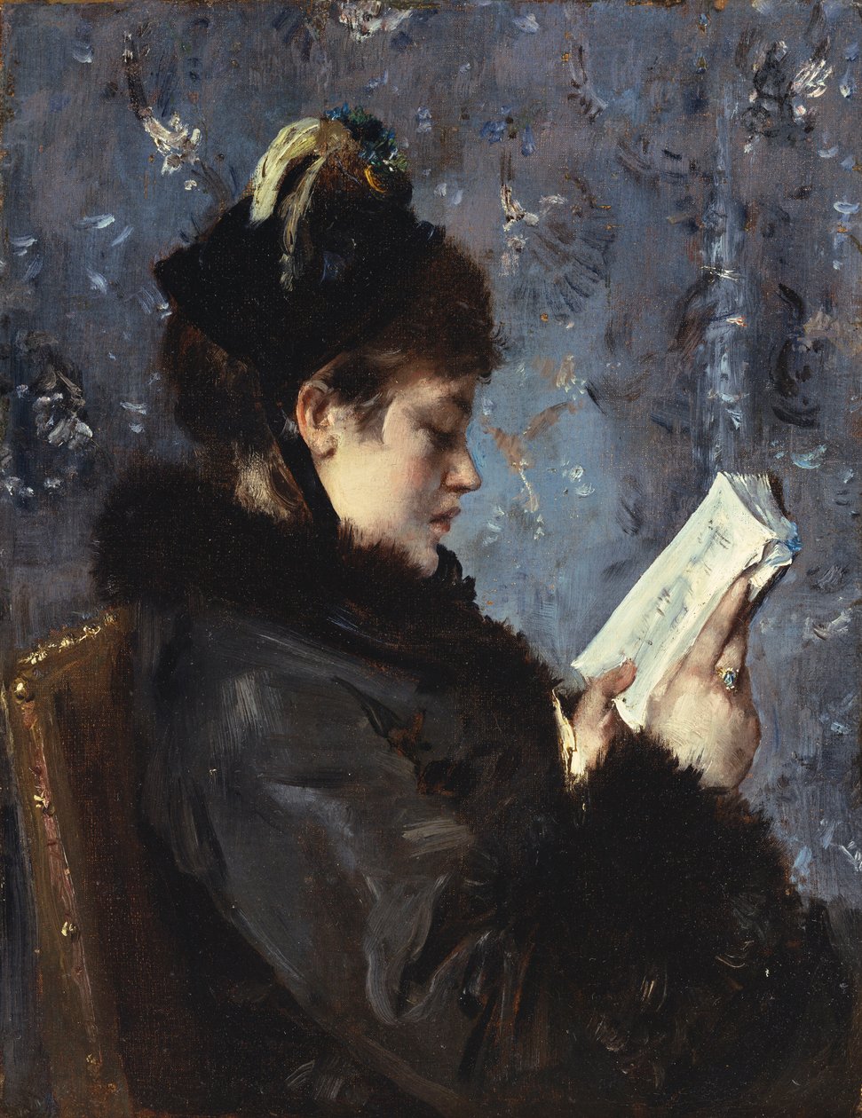 Retrato de Madame Brizat de la Comédie Française de Alfred Emile Stevens
