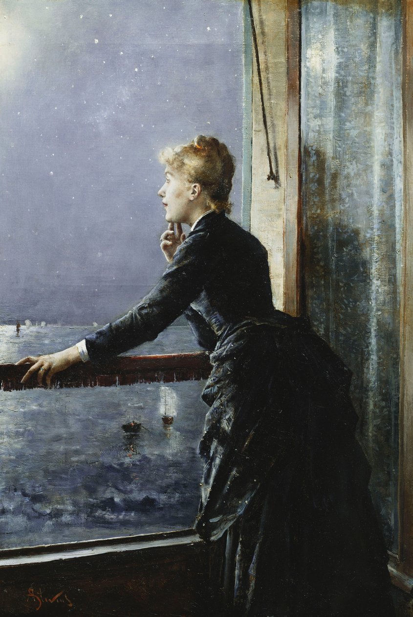La Vía Láctea, c.1885 de Alfred Emile Stevens