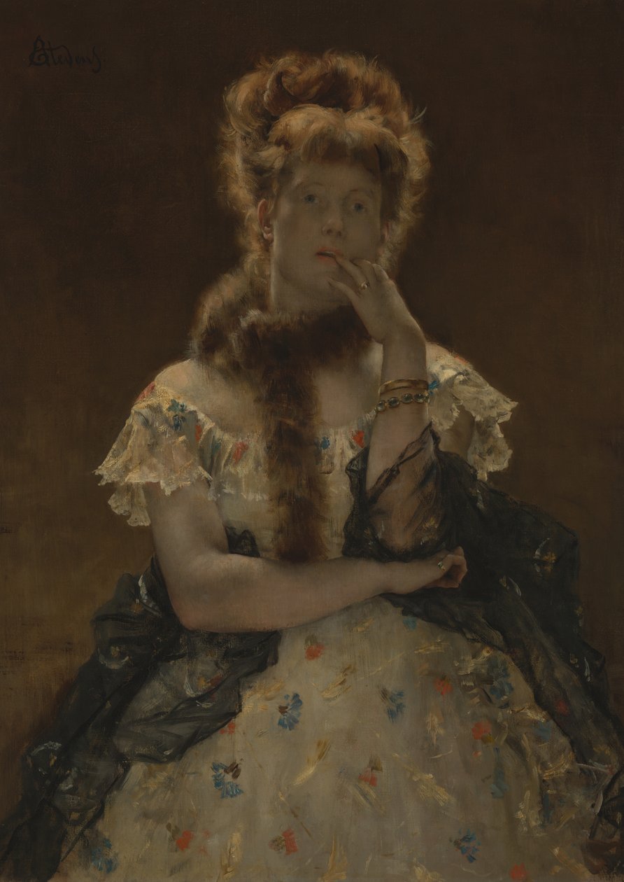 La esfinge parisina de Alfred Emile Stevens