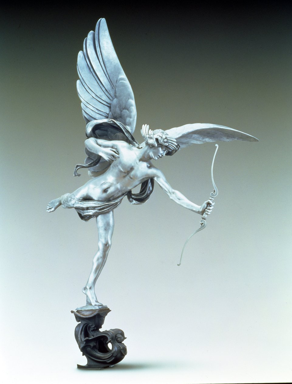 El ángel de la caridad cristiana, una réplica de Eros del Memorial Shaftesbury, 1893 de Alfred Gilbert