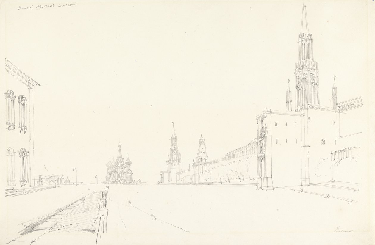 Moscú, 1827 de Alfred Gomersal Vickers