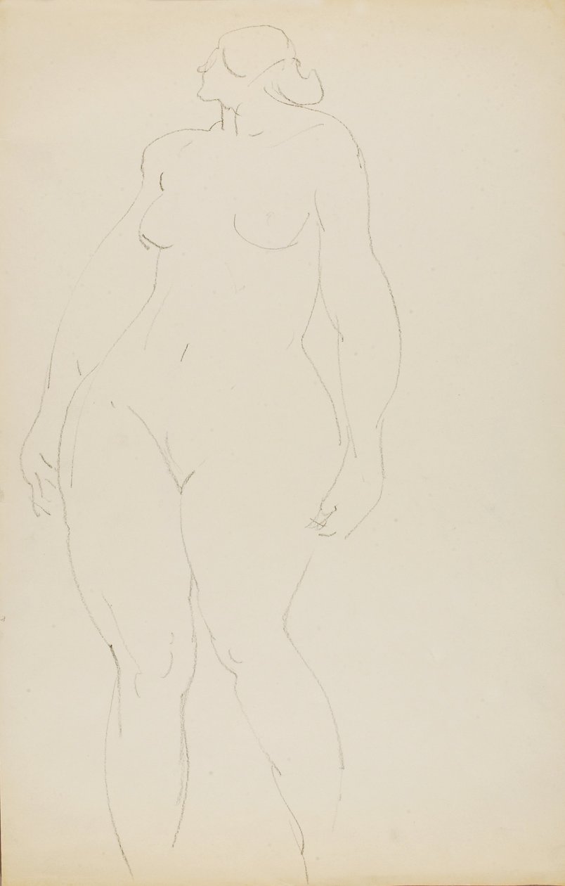 Desnudo de pie de Alfred H. Maurer