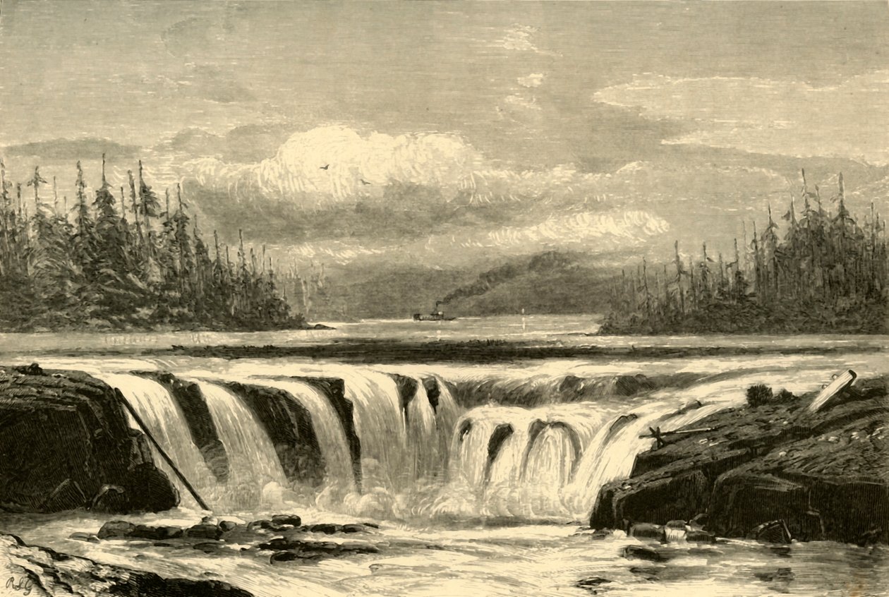 Cataratas del Willamette de Alfred Harral