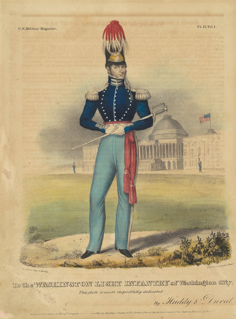 A la Infantería Ligera de Washington de la Ciudad de Washington de Alfred Hoffy