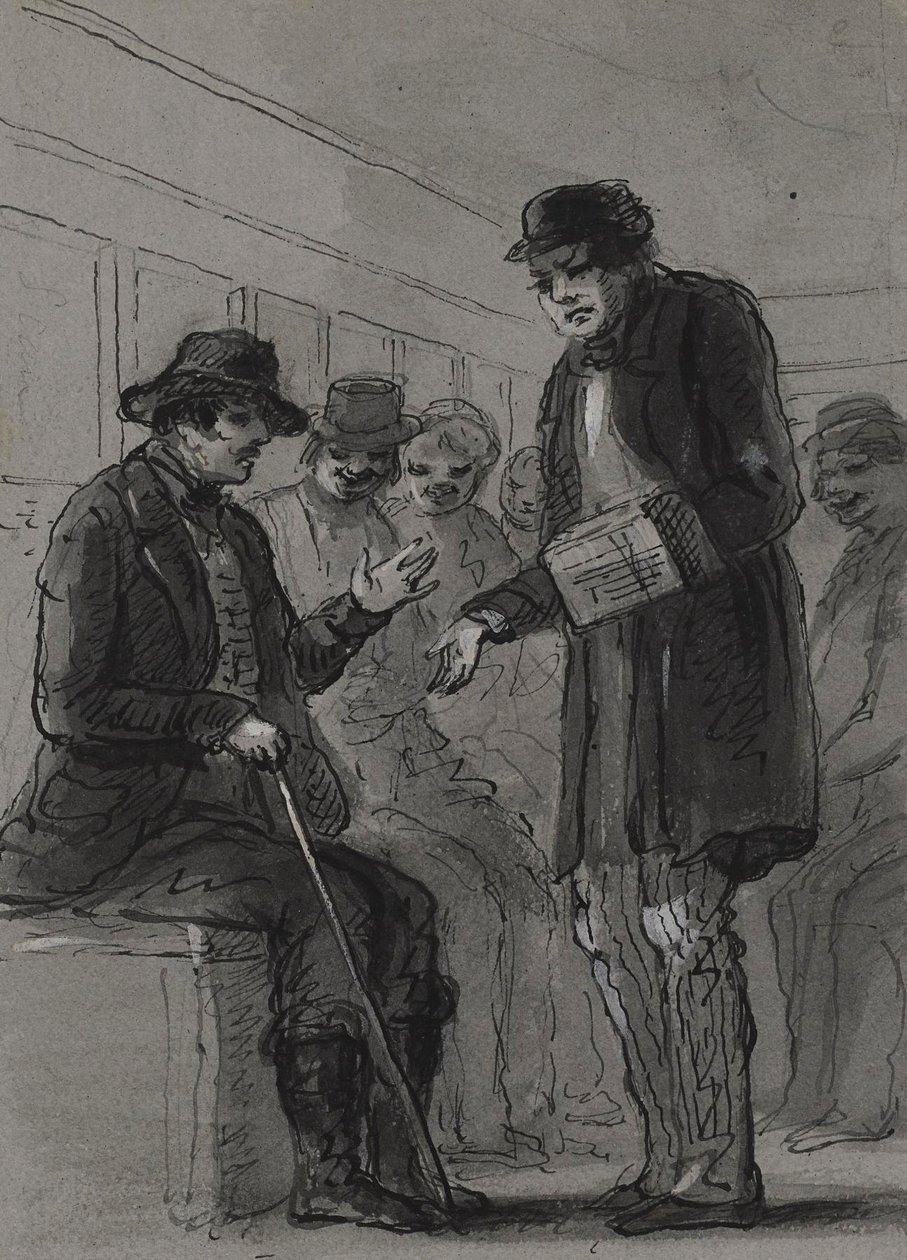 Afectado por el «Jim-Jams» de Alfred Jacob Miller