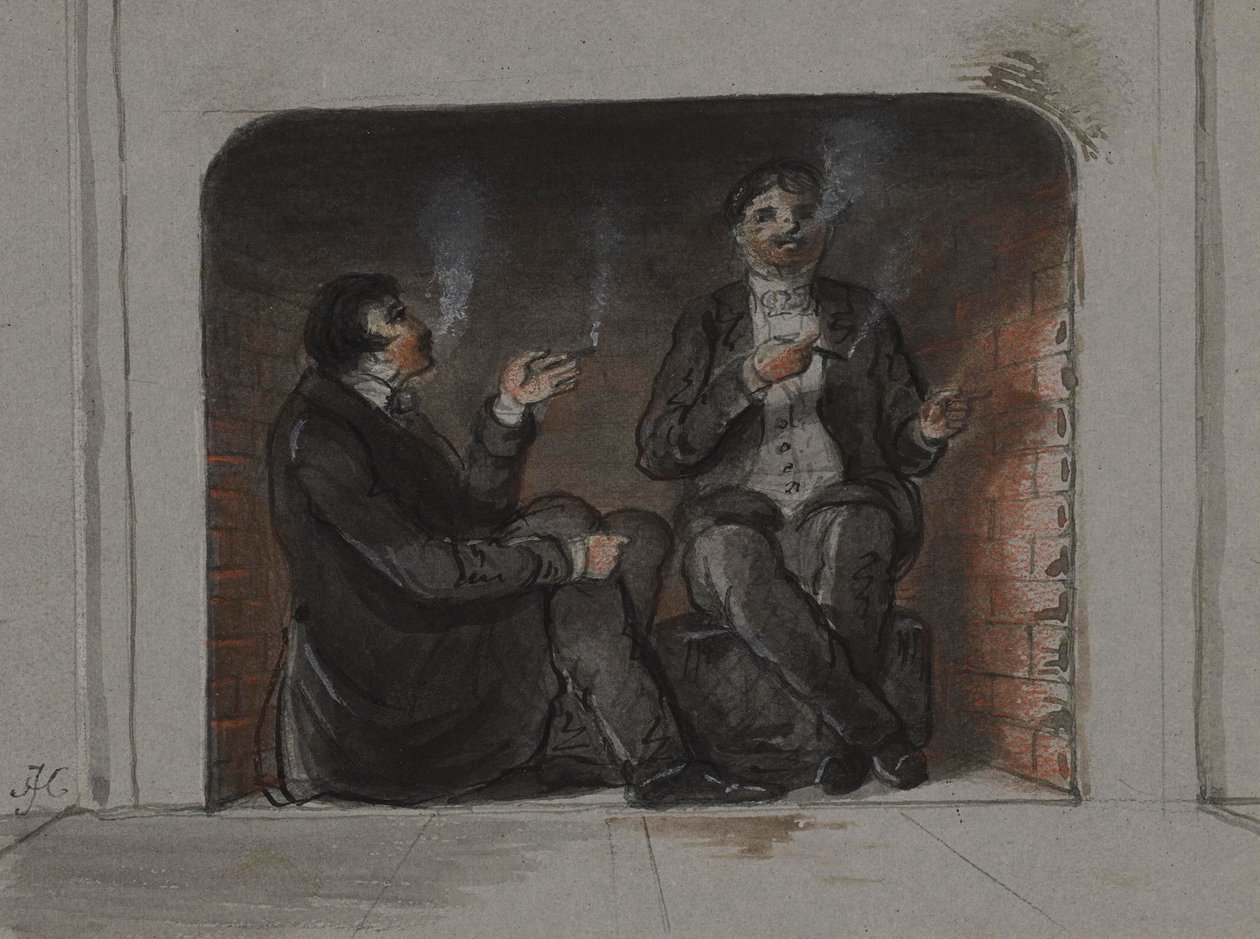 Fumadores de puros de Alfred Jacob Miller