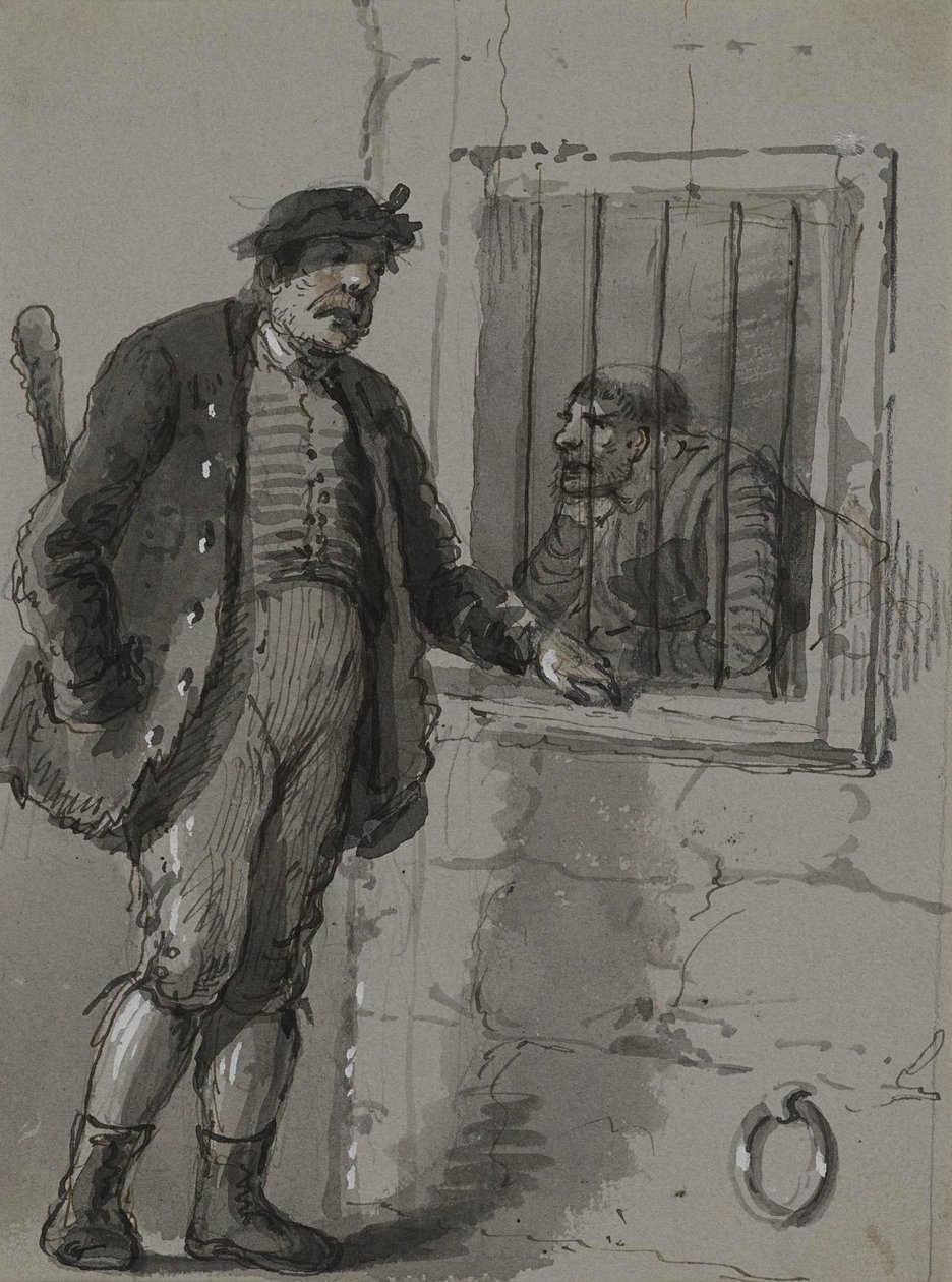 Discusión irlandesa de Alfred Jacob Miller