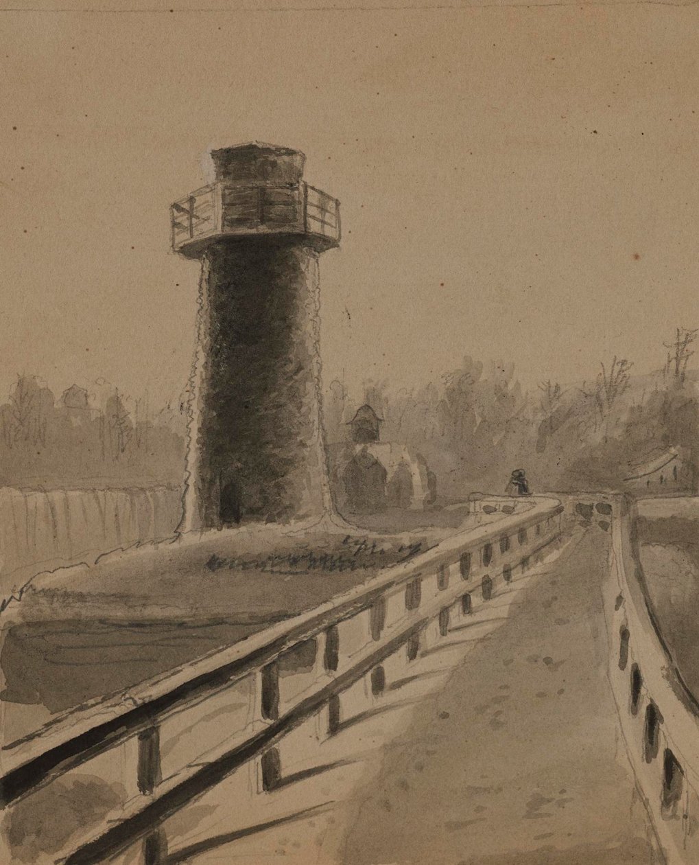 Faro de Alfred Jacob Miller