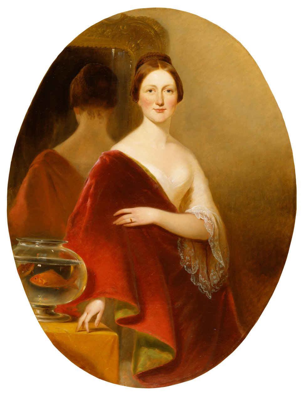 Retrato de la señora Decatur Howard Miller (Eliza Credilla Hare) de Alfred Jacob Miller