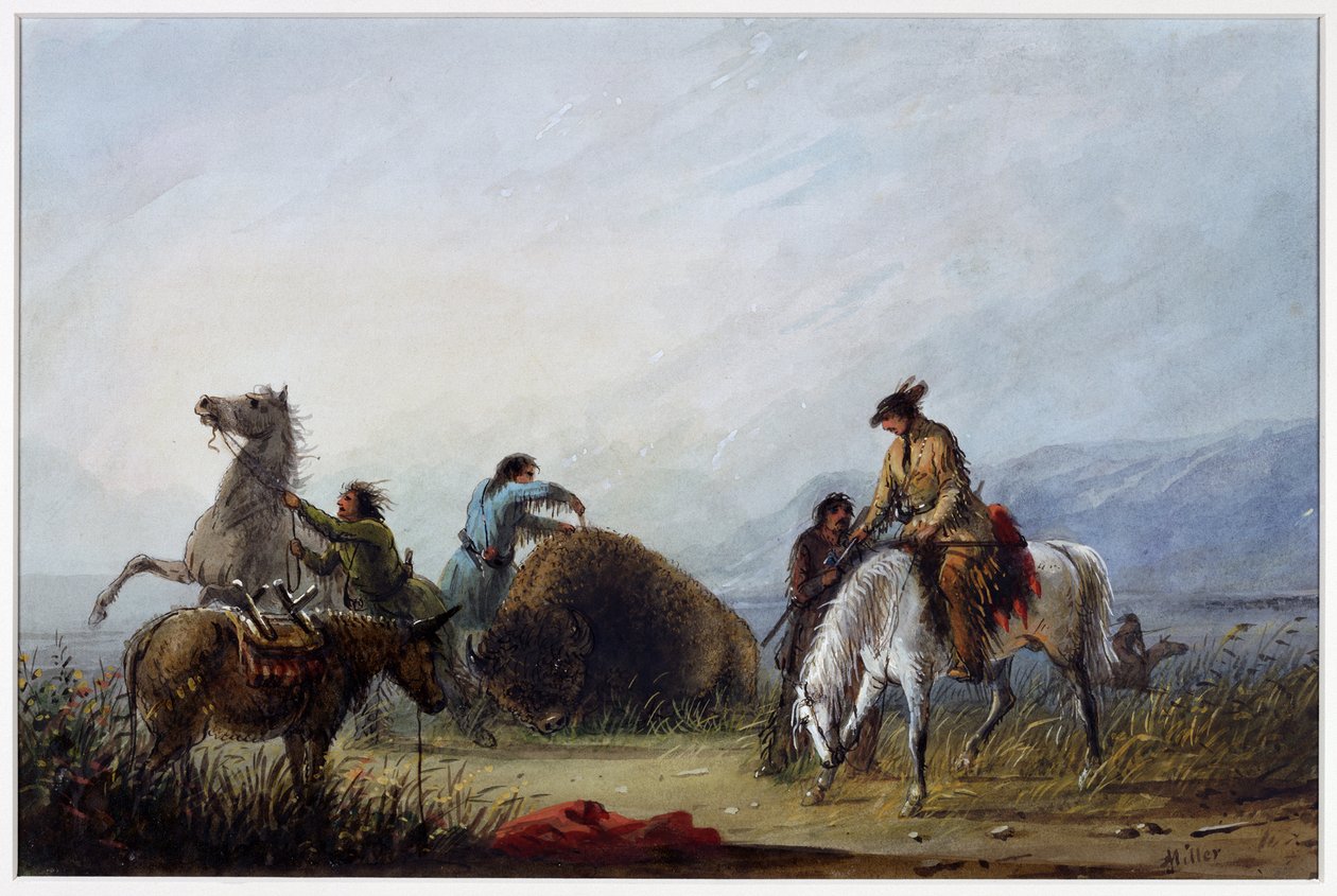 Cómo preparar la costilla «Hump Rib» de Alfred Jacob Miller
