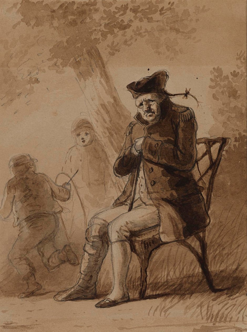 Las balas y la gota de Alfred Jacob Miller