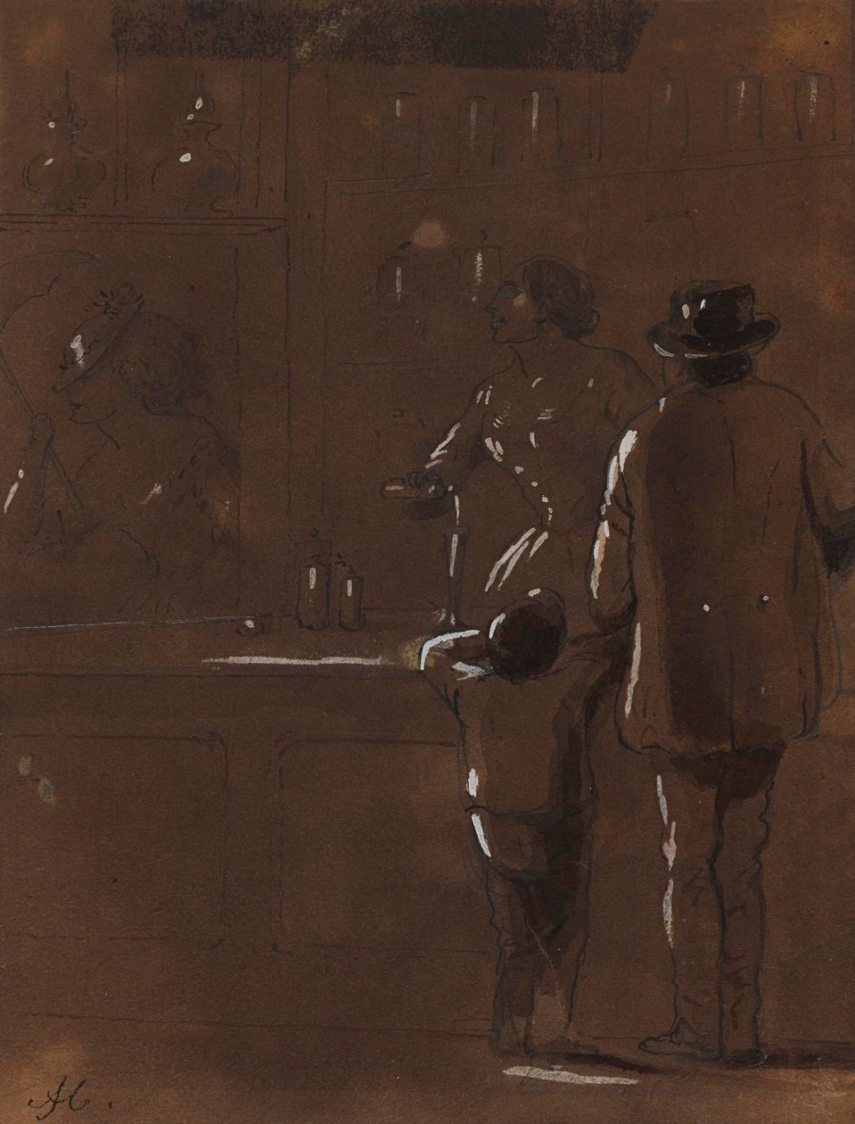 La boticaria de Alfred Jacob Miller