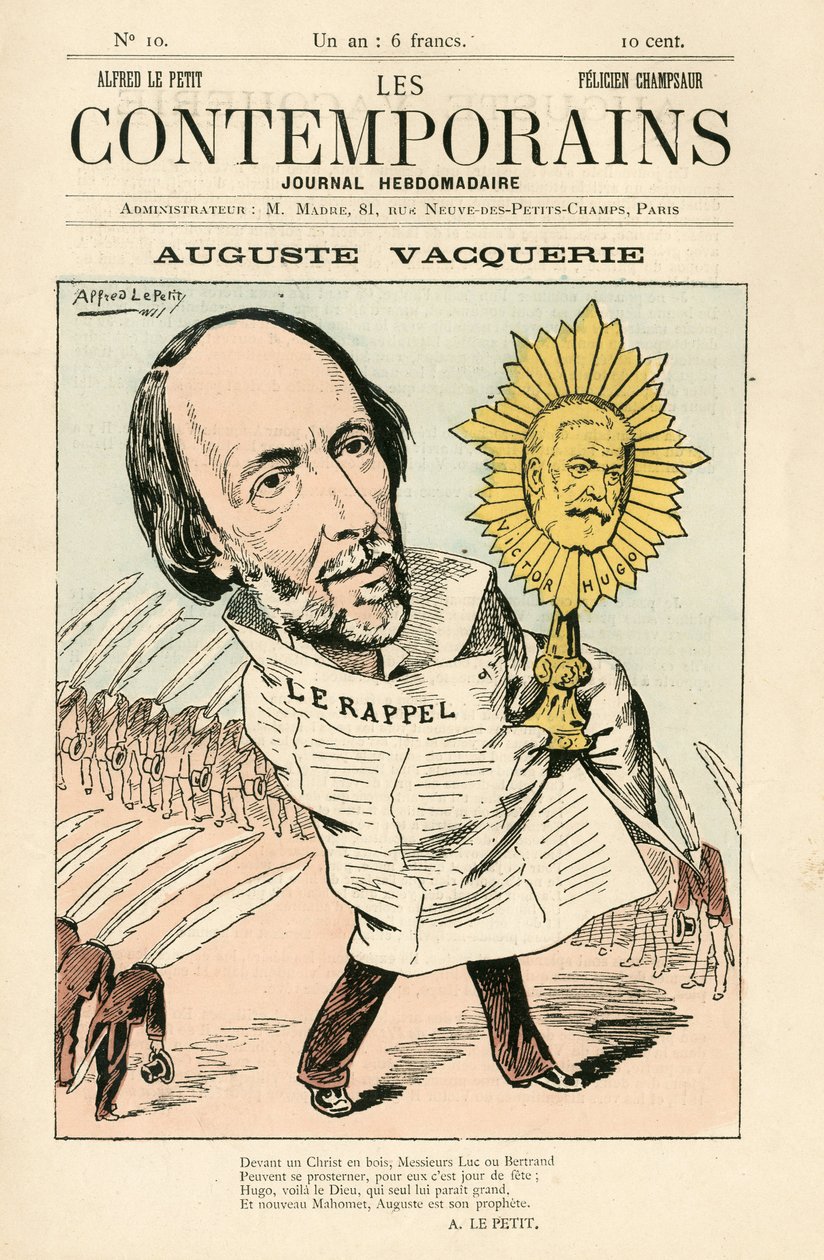 Portada de "Los Contemporáneos", número 10 de Alfred Le Petit