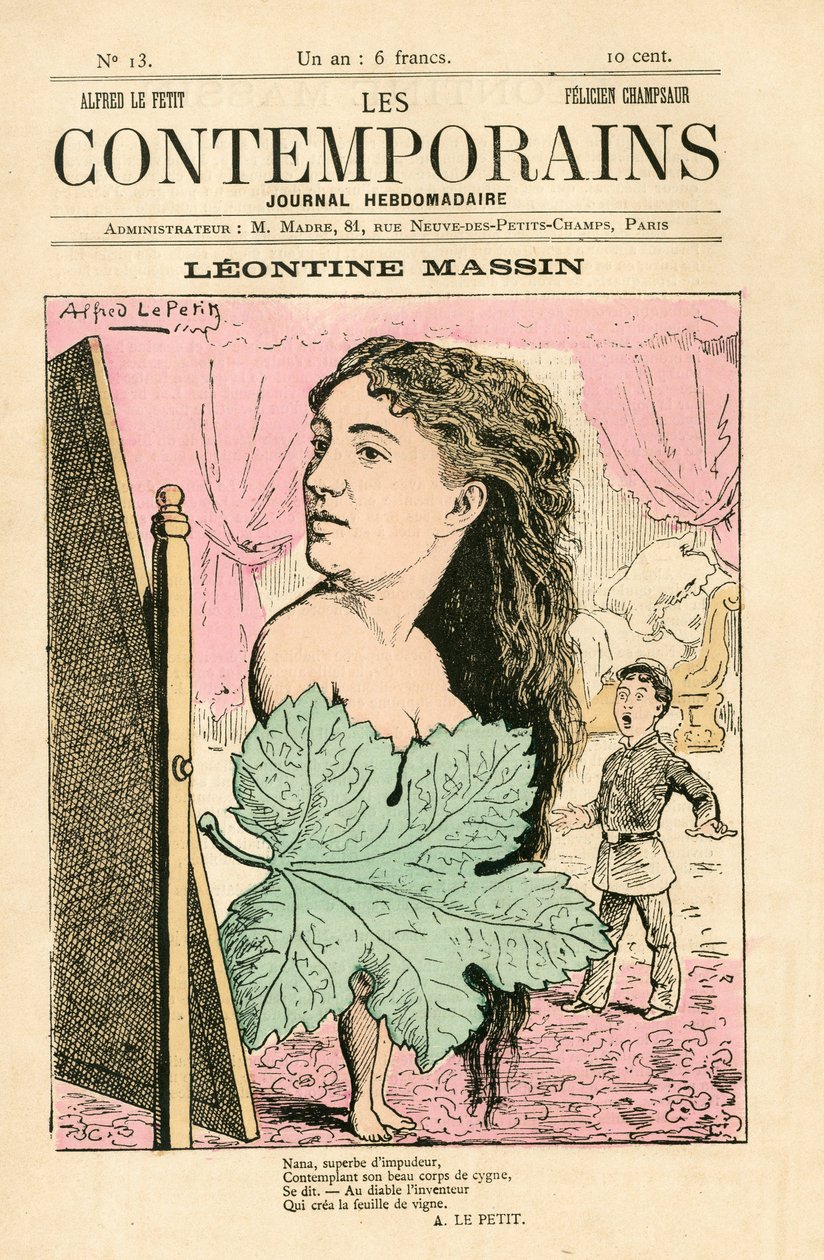 Portada de "Los Contemporáneos", número 13 de Alfred Le Petit