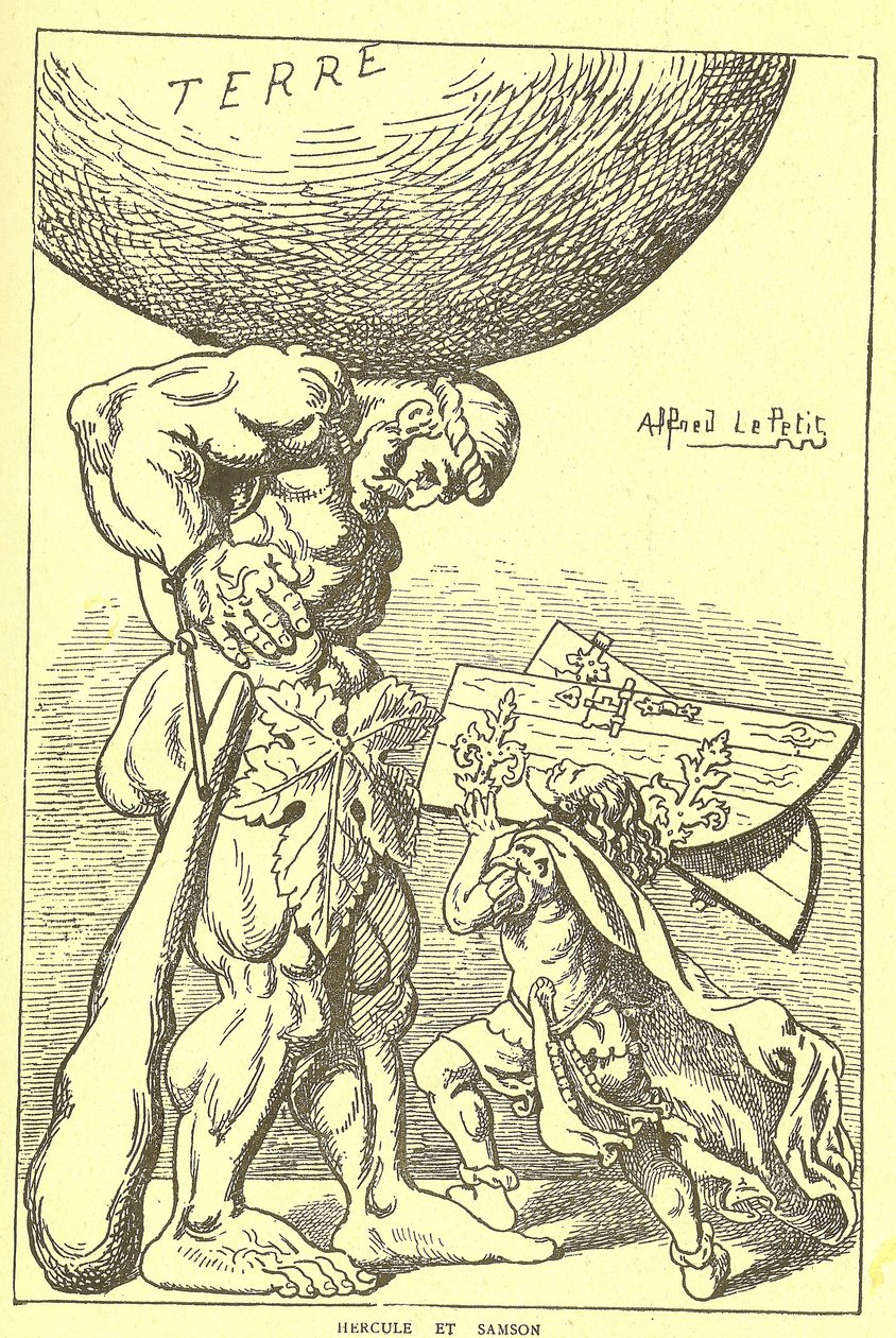 Ilustración de Alfred Le Petit (1841-1909) en Gros-Jean y su parroquia de Alfred Le Petit