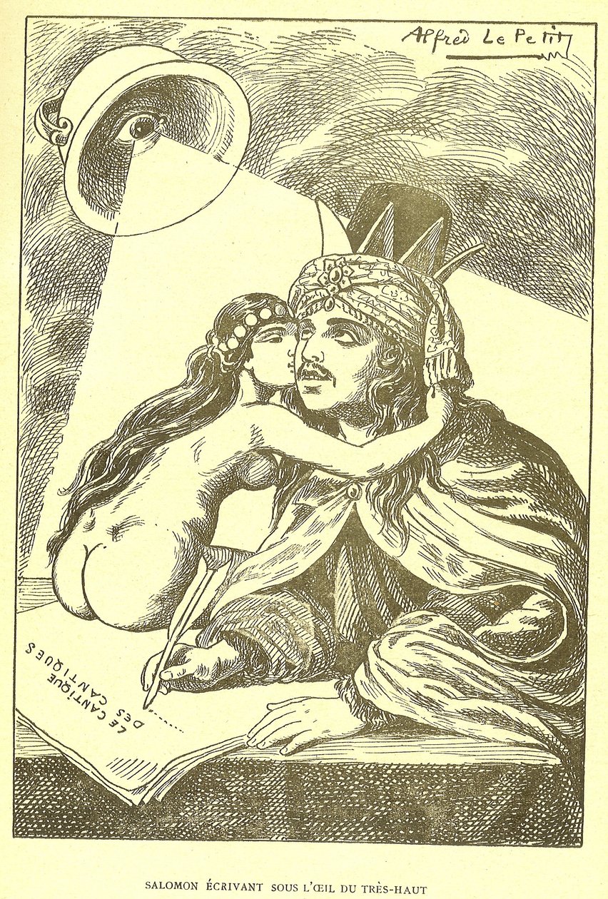 Ilustración de Alfred Le Pete (1841-1909) en Gros-Jean y su parroquia de Alfred Le Petit