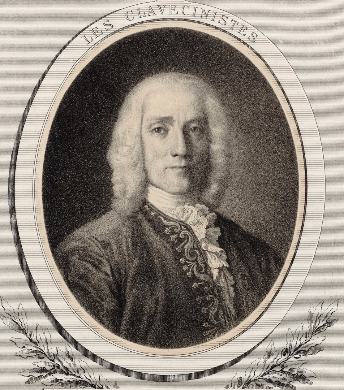 Retrato del compositor Domenico Scarlatti, 1685-1757 de Alfred Lemoine