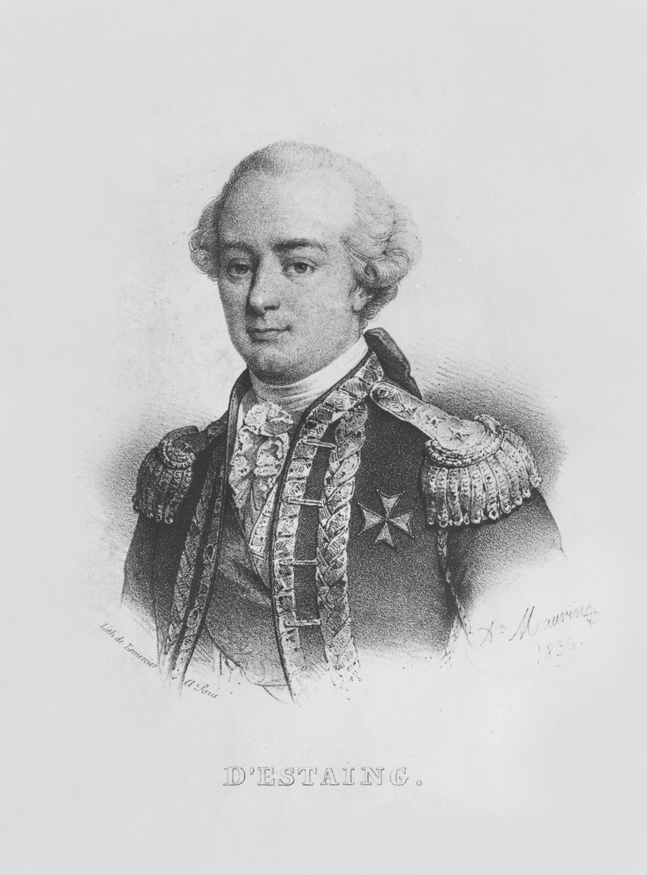 Charles Hector, conde de Estaing de Alfred Leon Lemercier