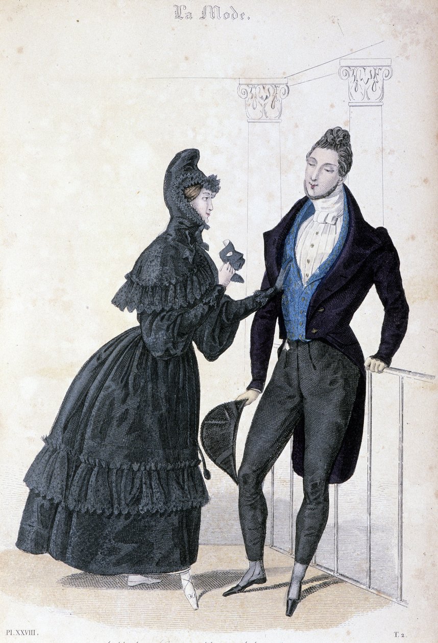Moda masculina y femenina de Alfred Leon Lemercier