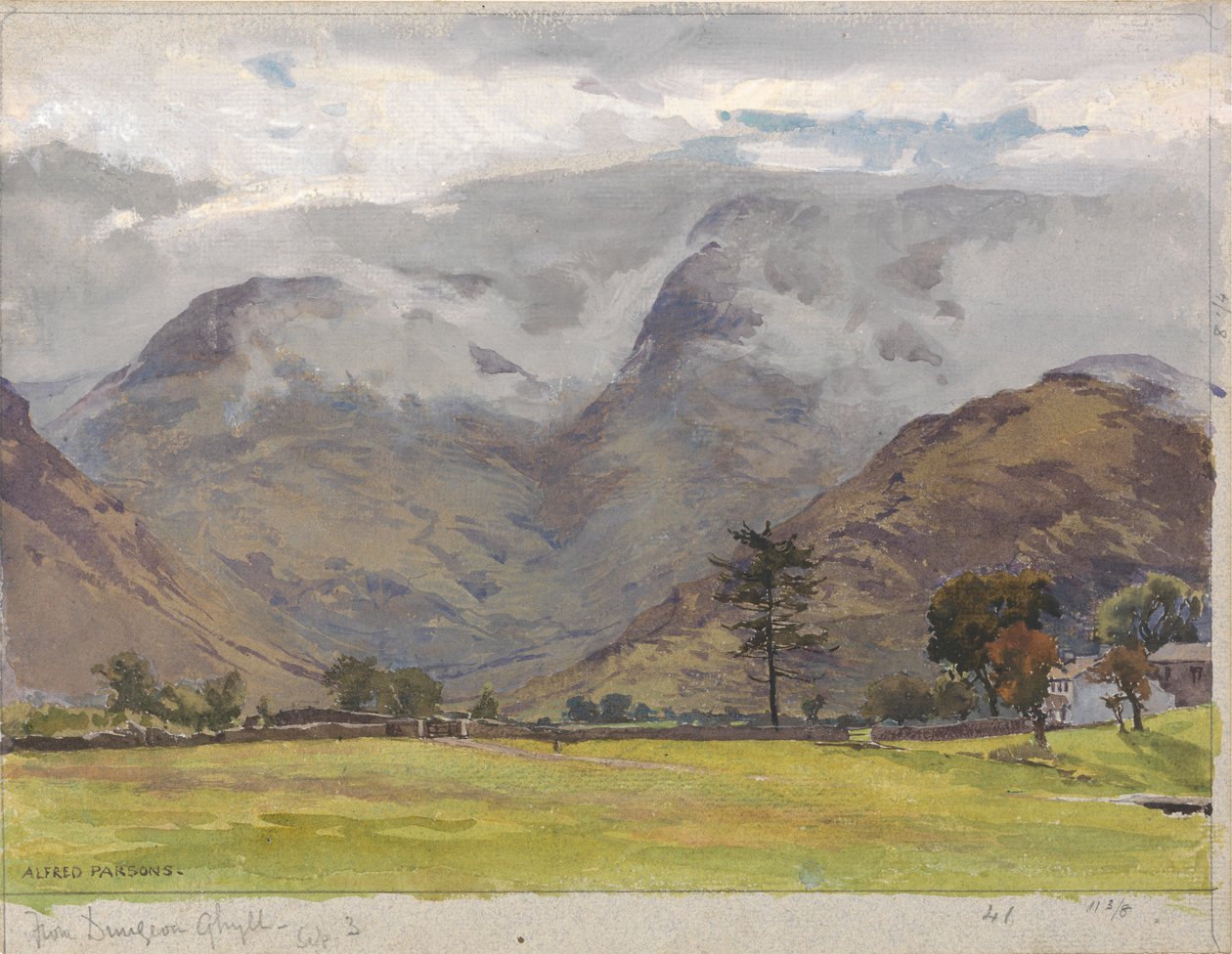 Desde Dungeon Ghyll de Alfred Parsons