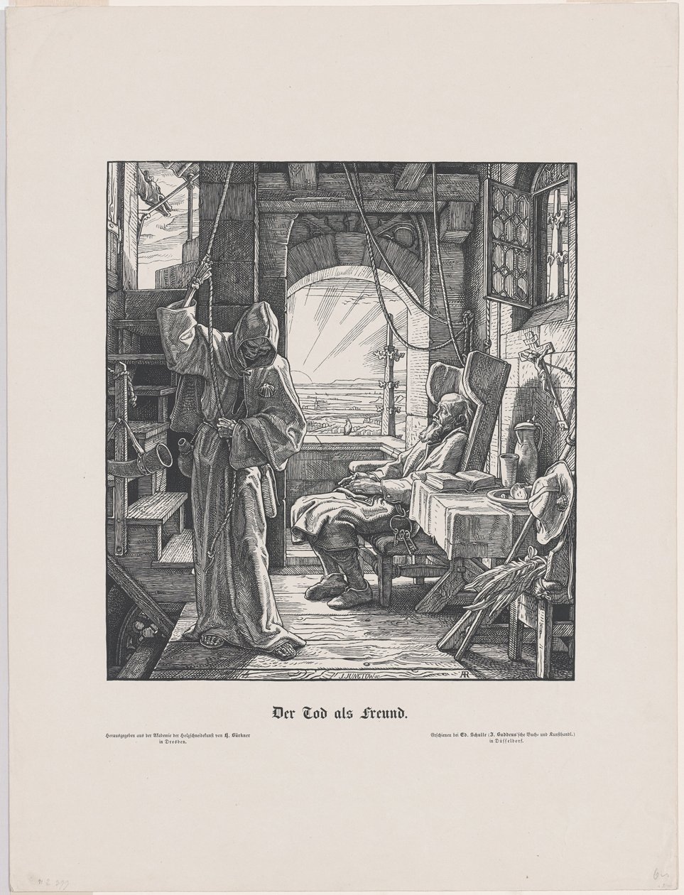 Der Tod als Freund de Alfred Rethel