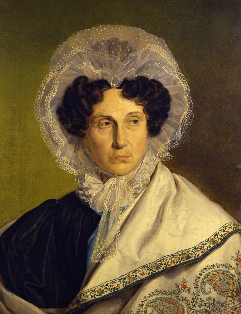 Retrato de la madre del artista de Alfred Rethel