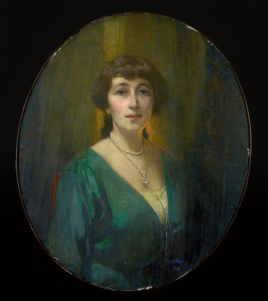 Retrato de una mujer desconocida de Alfred Rudolfowitsch Eberling
