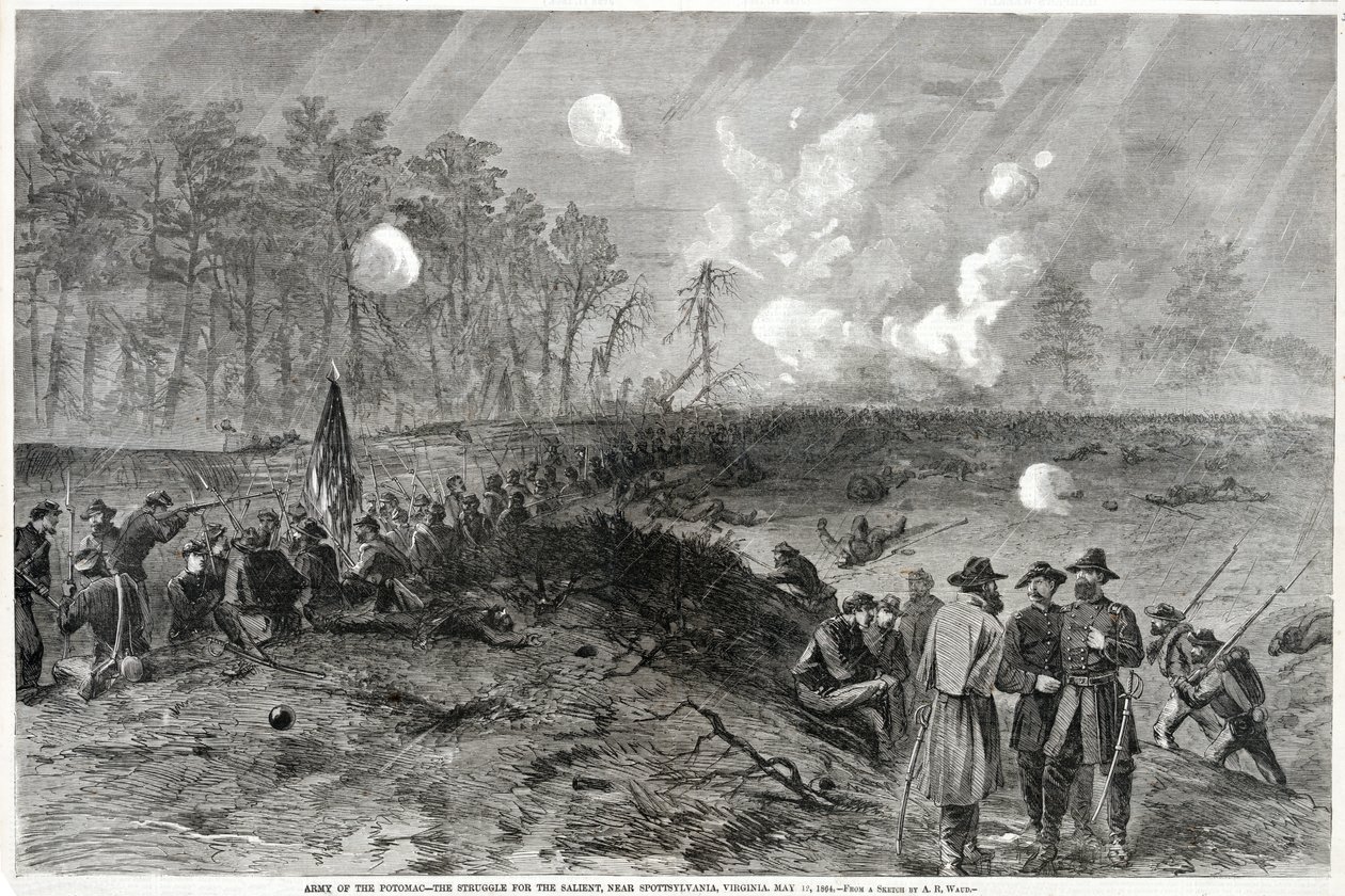 Ejército del Potomac: La lucha por el saliente, cerca de Spottsylvania, Virginia. 12 de mayo de 1864, de Harper