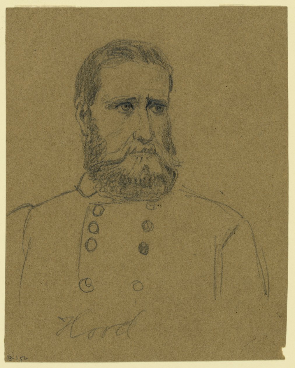 General confederado John Bell Hood de Alfred Rudolph Waud