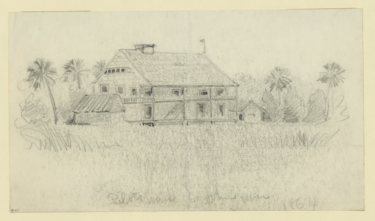 Casa de pilotos del río St. Johns de Alfred Rudolph Waud
