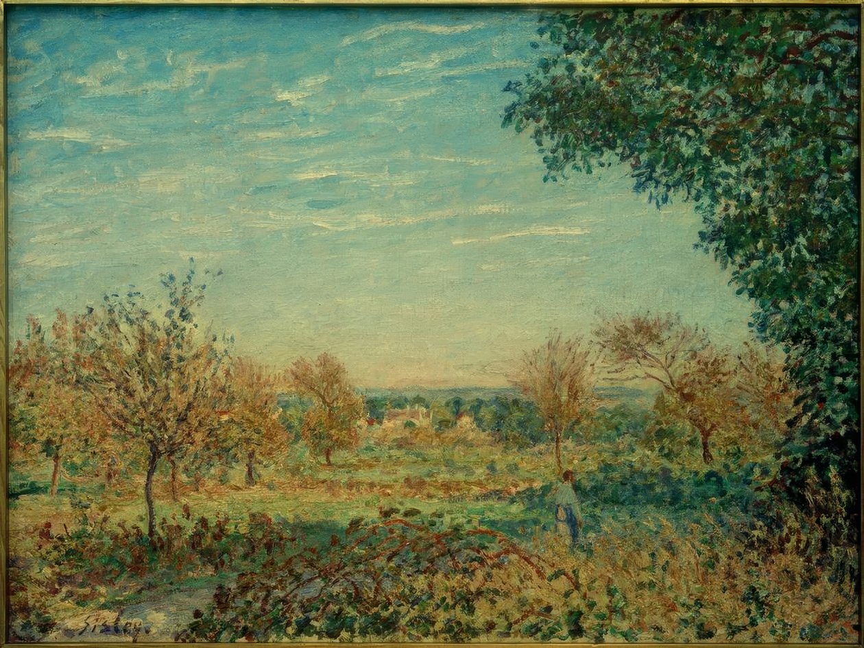 Mañana de septiembre de Alfred Sisley
