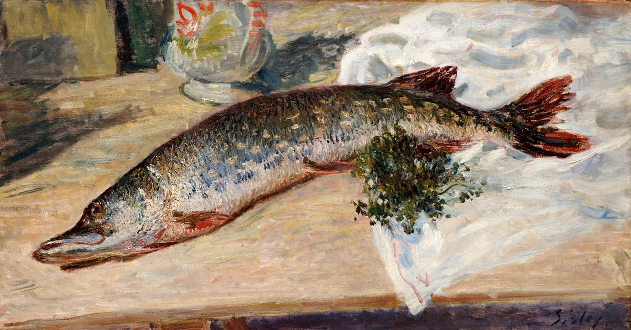 El lucio de Alfred Sisley