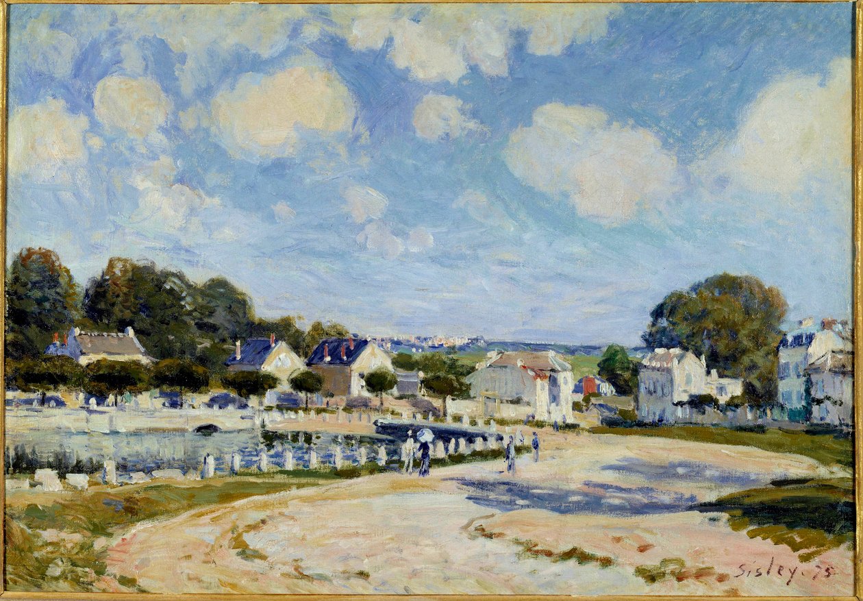 El abrevadero de Marly-le-Roi de Alfred Sisley