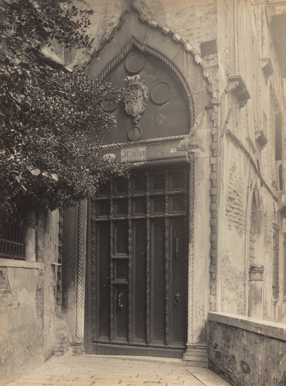 Una puerta veneciana de Alfred Stieglitz