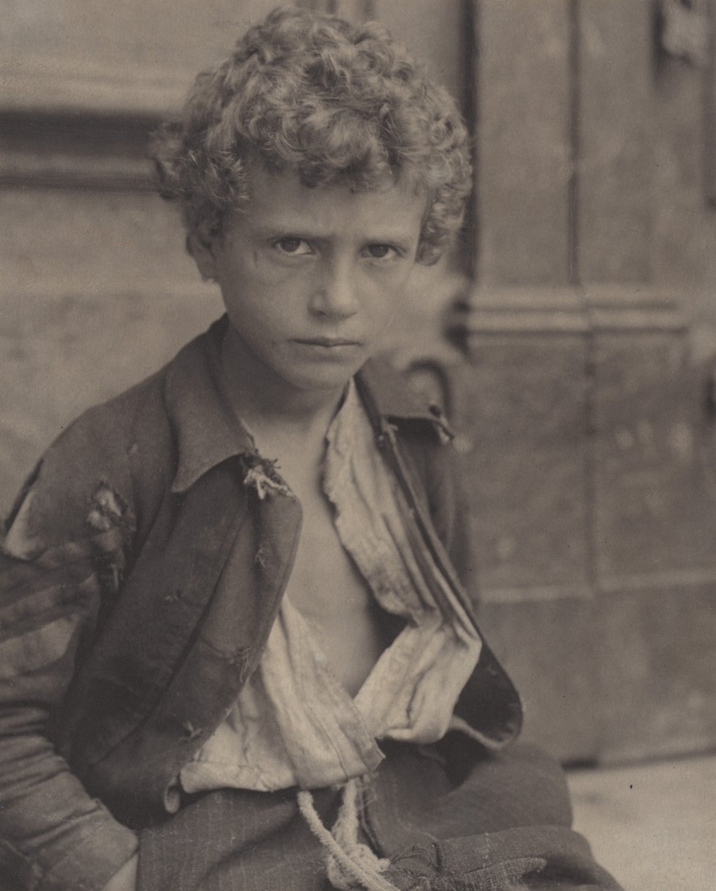 Un chico de la calle veneciano de Alfred Stieglitz
