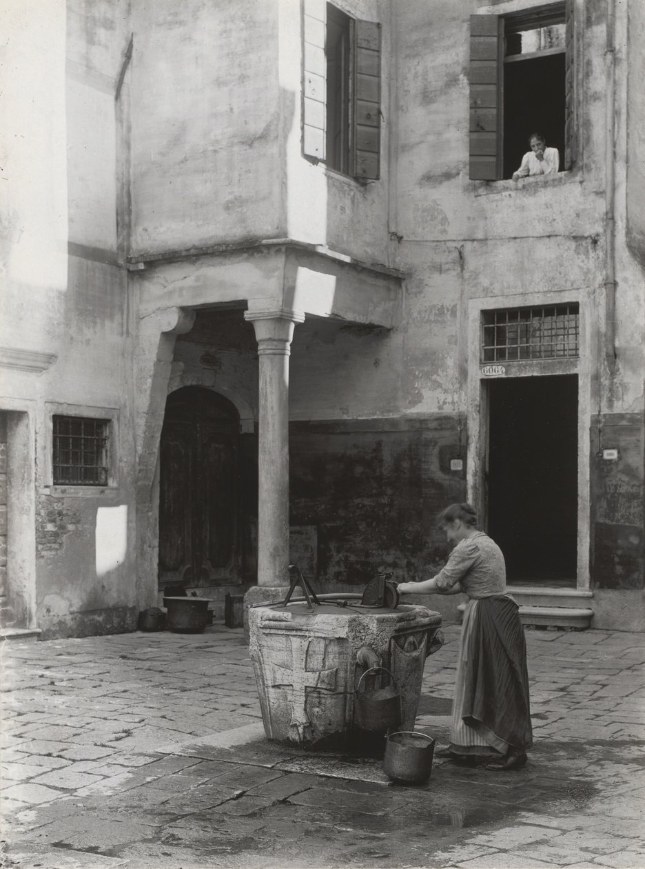 Un pozo veneciano de Alfred Stieglitz