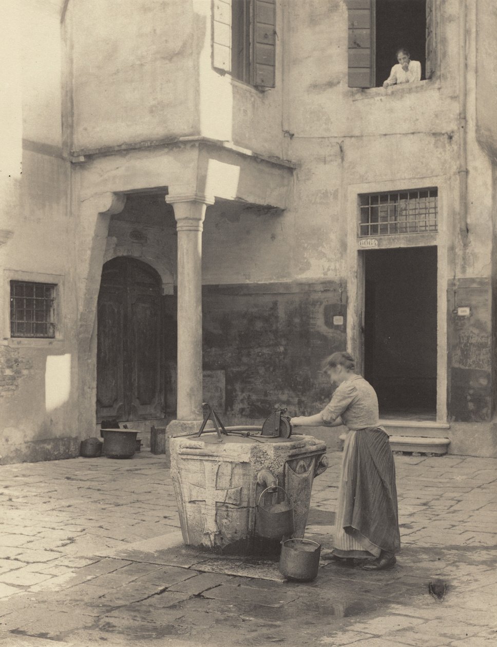 Un pozo veneciano de Alfred Stieglitz