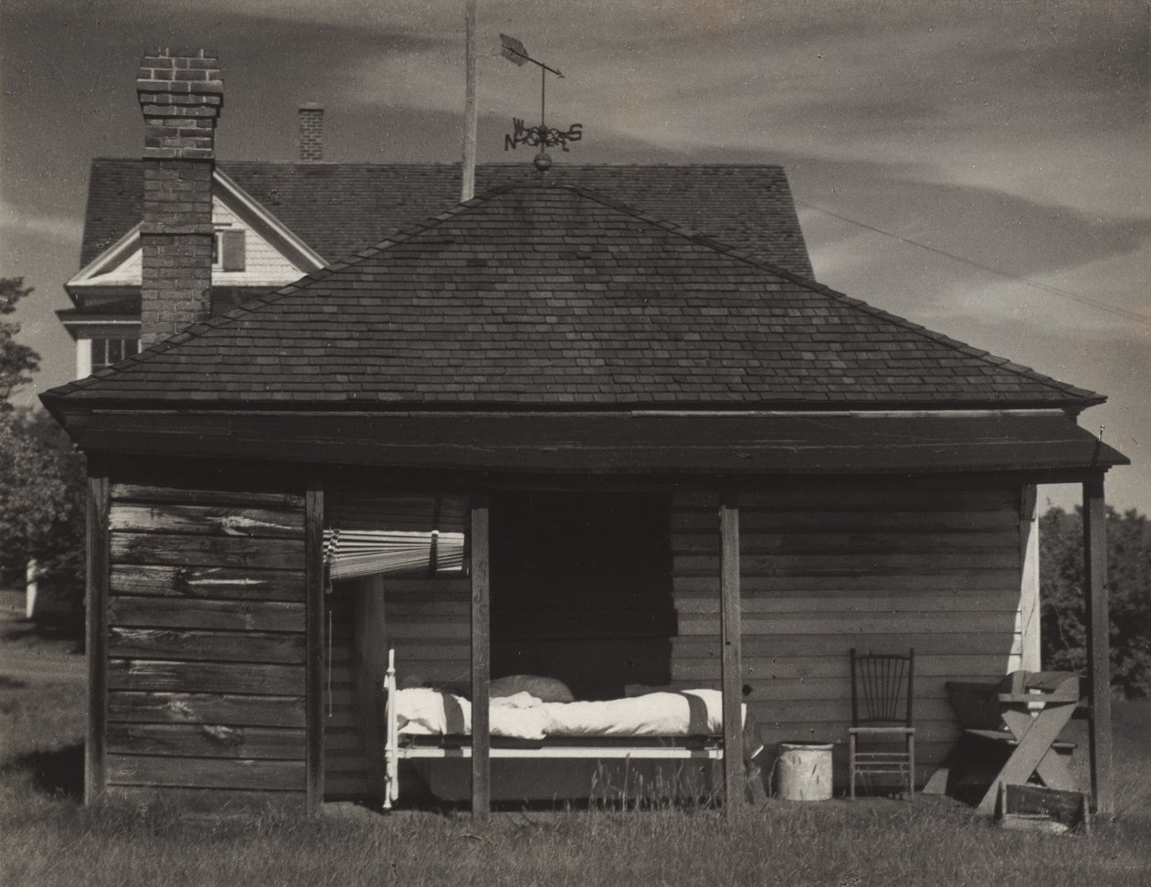 Parte trasera de «La casita» de Alfred Stieglitz