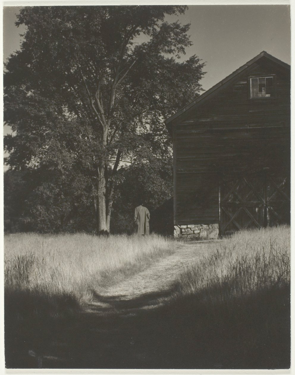 Granero, Lago George de Alfred Stieglitz