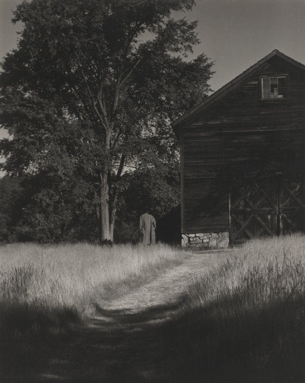 Granero, Lake George de Alfred Stieglitz