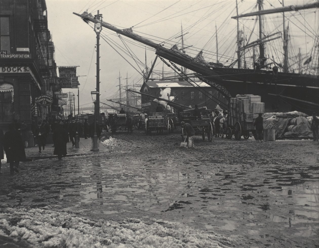 Coenties Slip de Alfred Stieglitz