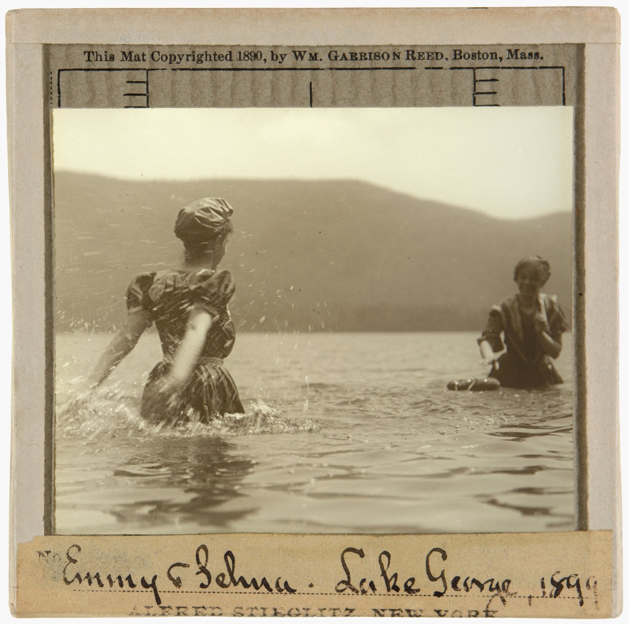 Emmy y Selma, Lago George de Alfred Stieglitz