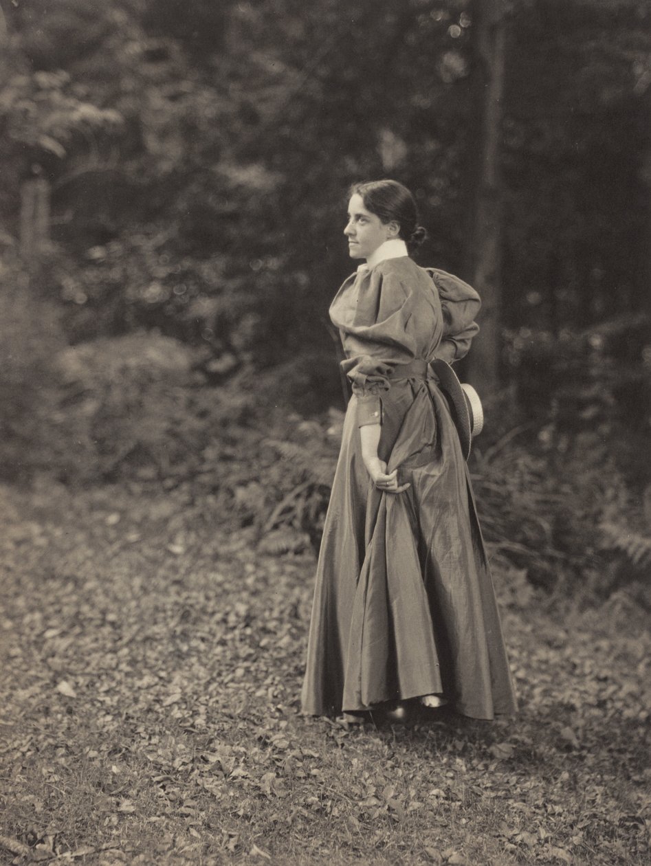 Emmy en Oaklawn, Lake George de Alfred Stieglitz