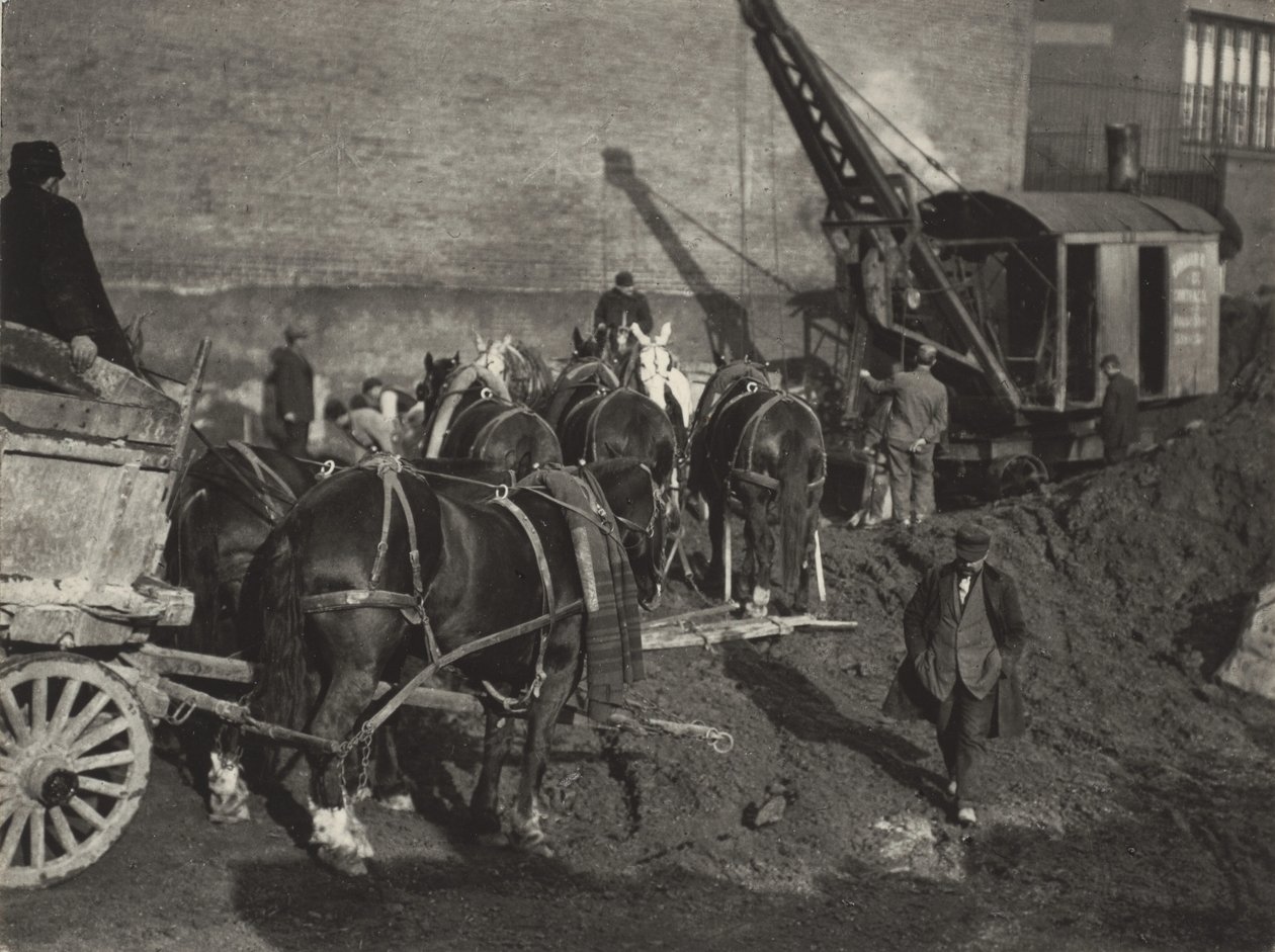 Excavaciones, Nueva York de Alfred Stieglitz