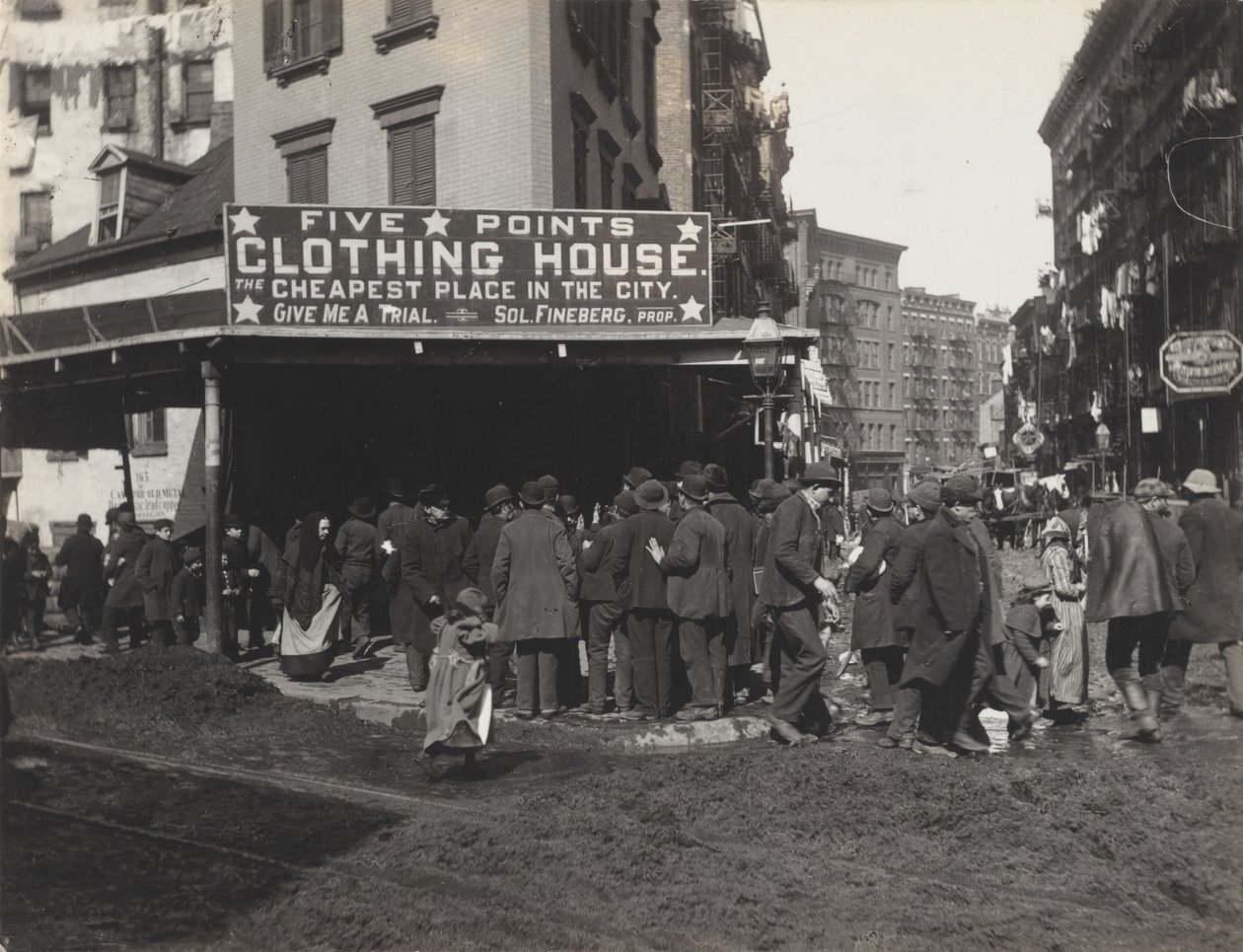 Five Points, Nueva York de Alfred Stieglitz