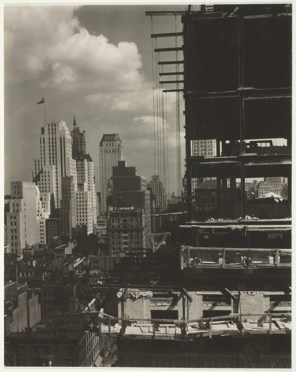 Desde mi ventana en An American Place, Norte de Alfred Stieglitz